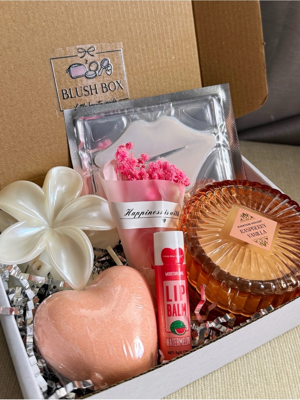 Blush Box Gift Set with Pink Accents